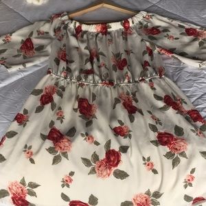 Robe fleurie d’été